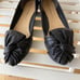Tsumori Chisato WALK Black Loafers, Size 23.5cm