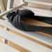 Tsumori Chisato WALK Black Loafers, Size 23.5cm