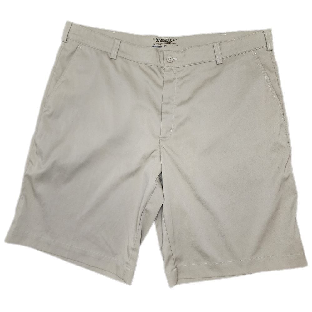 Nike Golf Mens Size 38 Tan Tour Performance Athletic Flatfront Golf Shorts
