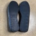 Stuart Weitzman Snake Embossed Patent Leather Moccasin Toe Loafers 7.5 Black