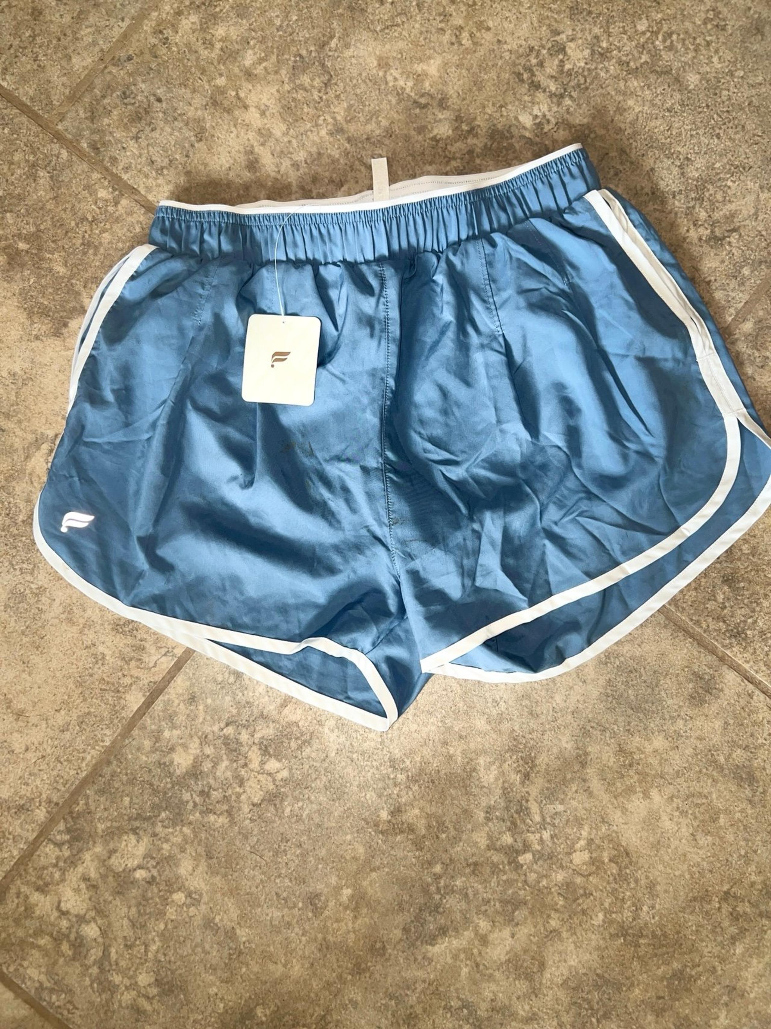 Size extra small  fableteics n.w.t. Running sports shorts new blue!!