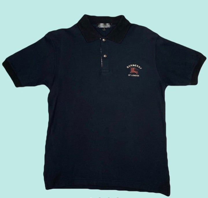 Burberry 1/4 Button-up Polo Shirt