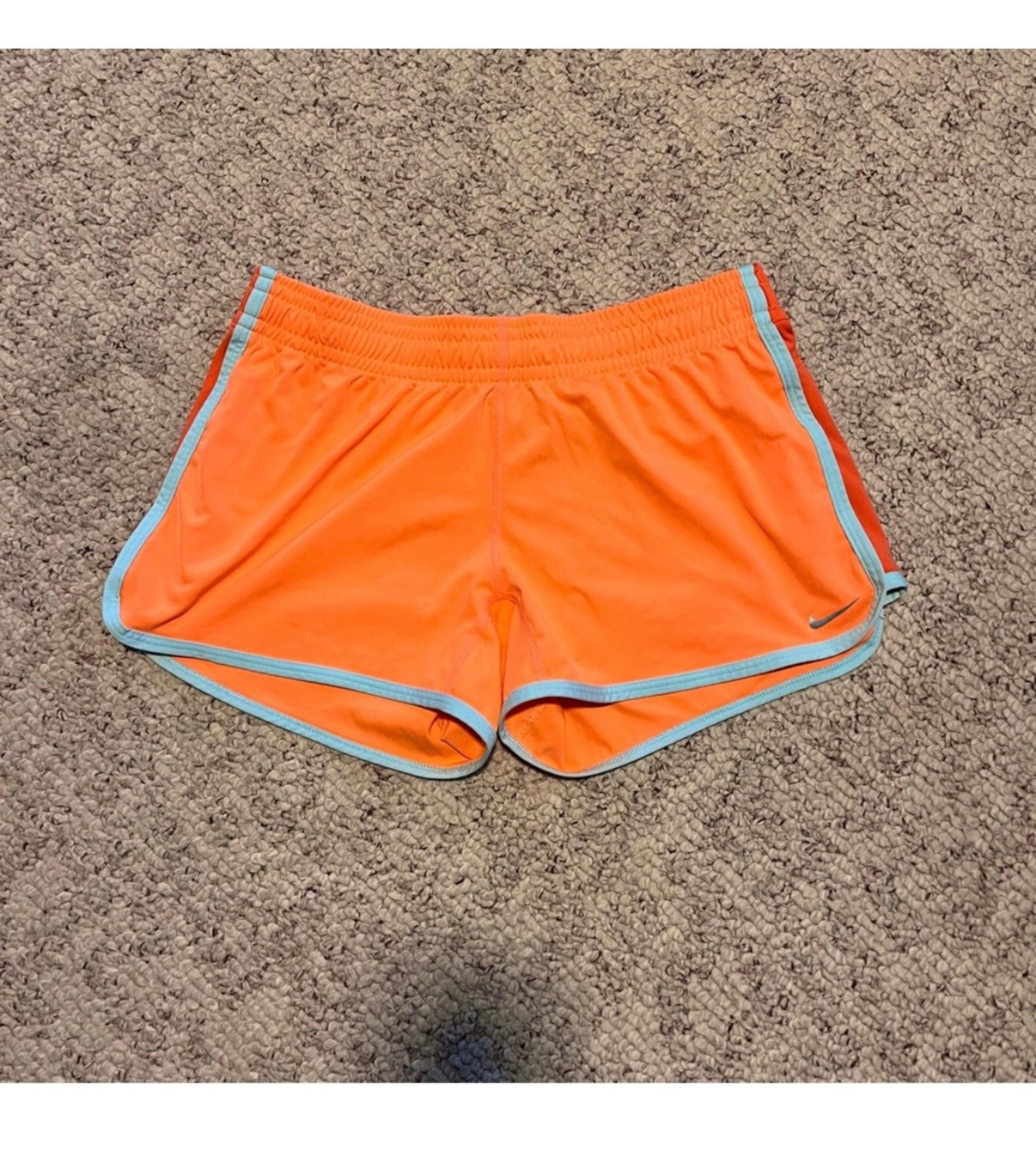 Orange Women’s Nike Athletic Unlined Sporty Shorts