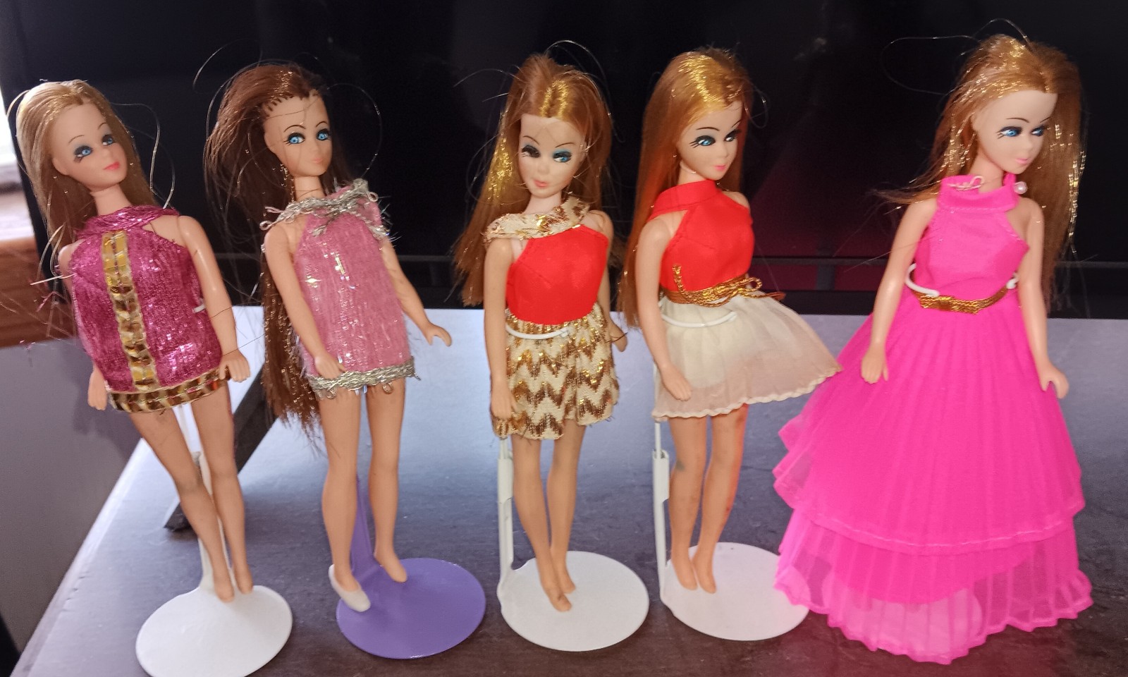 5 Topper Dawn Doll lot