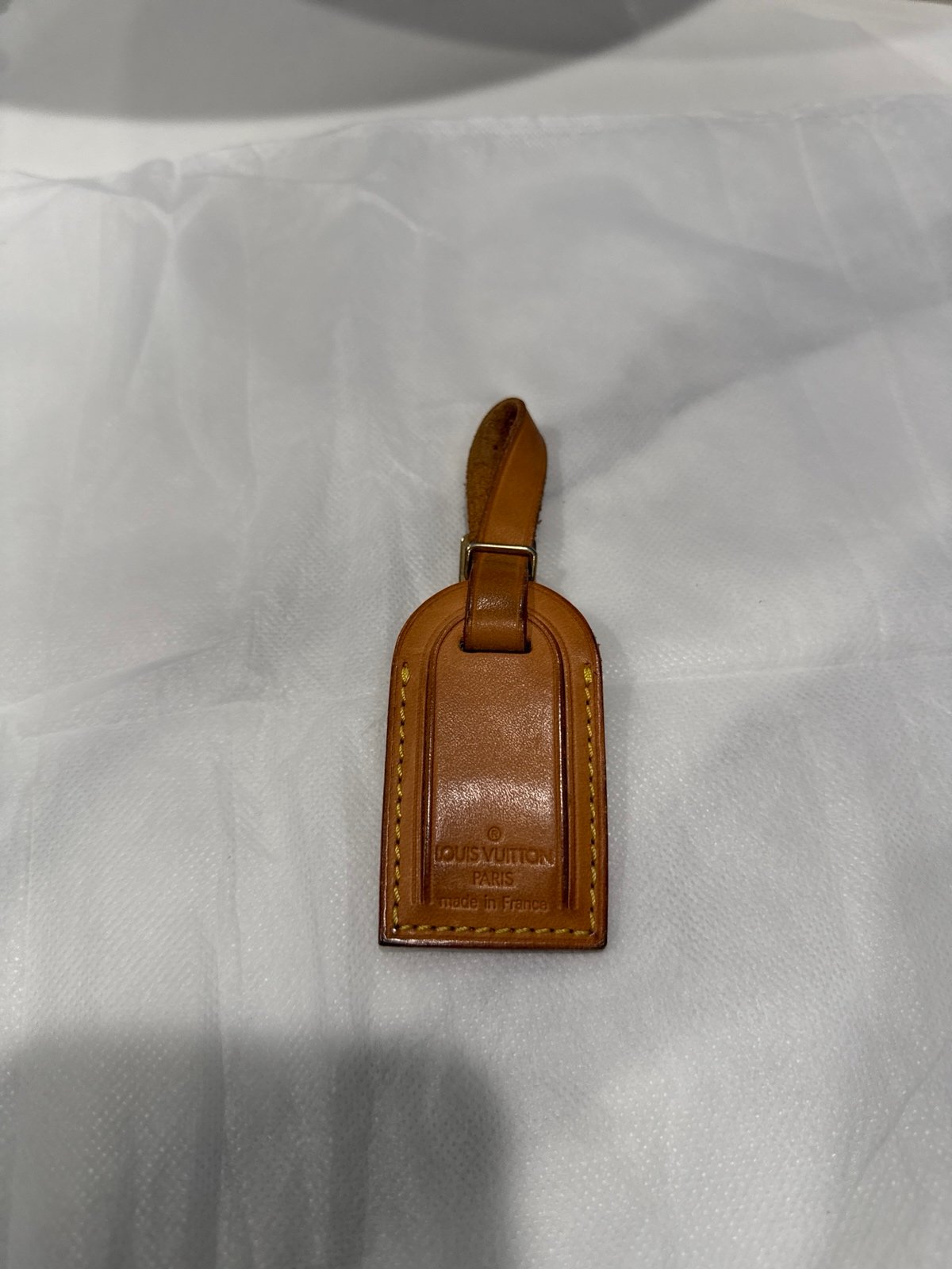 Louis Vuitton small luggage tag