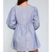VELZERA BOHO-INSPIRED EMBROIDERED DRESS/TUNIC NWT BLUE SZ.M