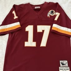 Mitchell and Ness Doug Williams #17 Throwback Washington Redskins Jersey SZ 56