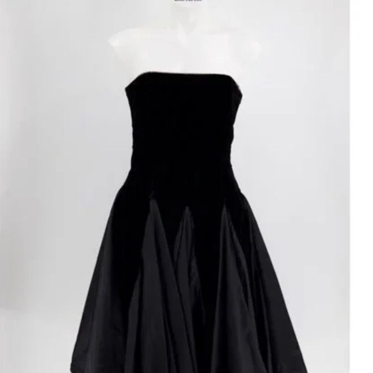 Evenings by Pantagis Strapless Cocktail Dress Circa 1960s