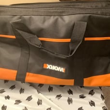 Large Zippered Tool Tote