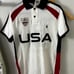 Ralph Lauren White/red/blue USA Custom Fit Polo Shirt NWT small #3