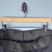 Brooks Brothers Mens 38/30 Blue Pin Striped Cuffed Wool Suspender Dress Pants