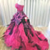 (Pannier, with veil) Wedding dress set in pink color for culture festival or wedding.