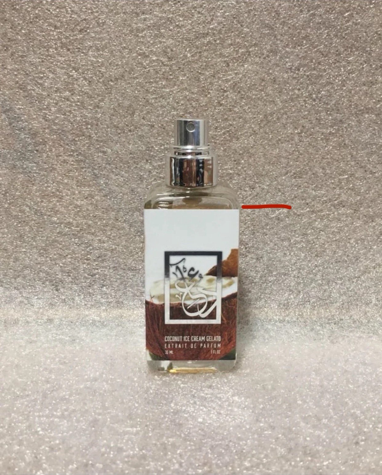 DUA Fragrances Coconut Ice Cream Gelato 30ml / 1 fl oz Extrait de Parfum EDP Col