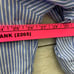 Brooks Brothers Classic Blue White Stripe Preppy Men Button Long Sleeve 17-2/3