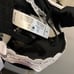 New French Affair Black Sexy maid babydoll set