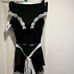 New French Affair Black Sexy maid babydoll set