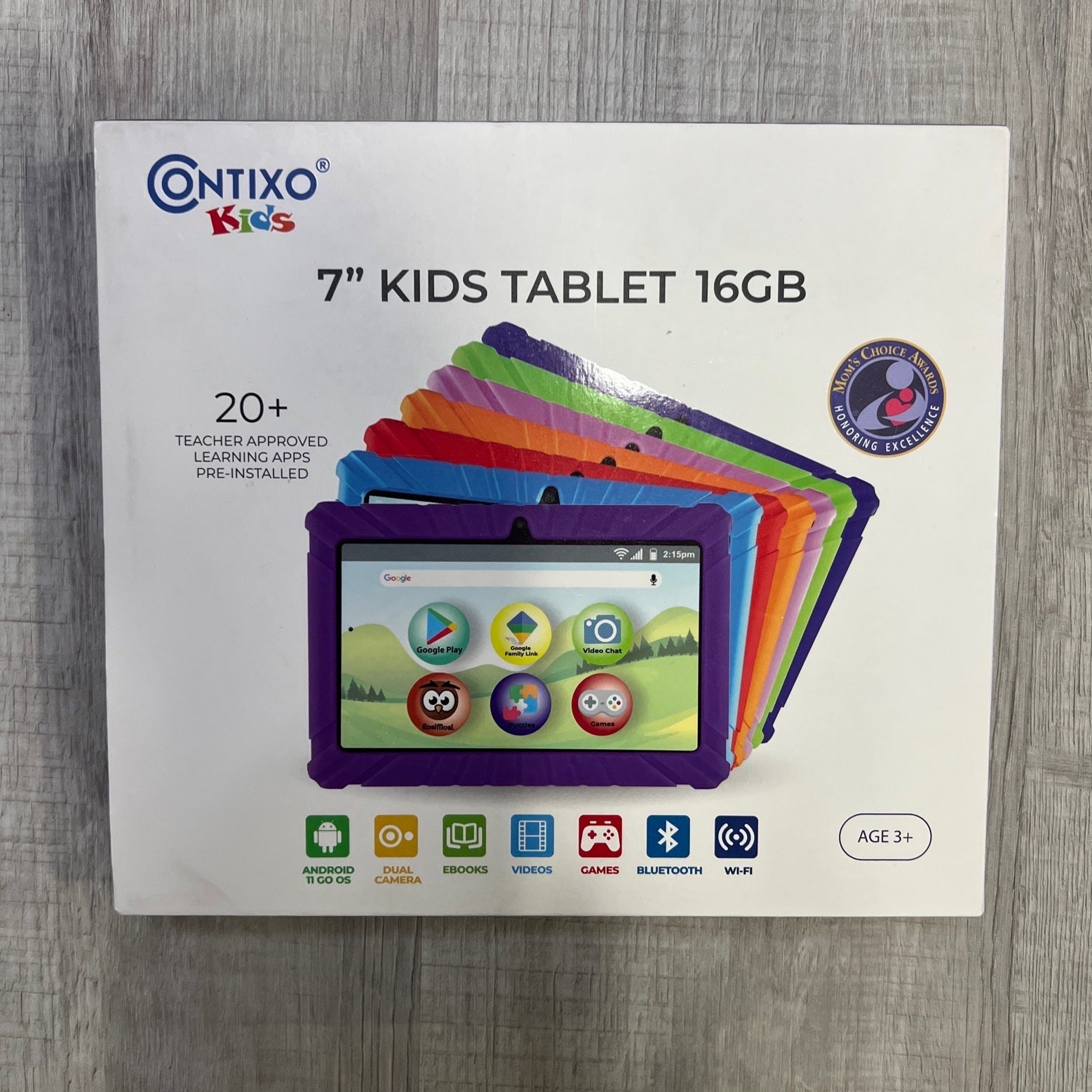 Contixo V9-2 7 Inch Learning Kids Tablet, Android 11, Quad Core, 16 GB