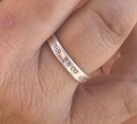 Tiffany & Co. 925 1837 Ring size 9
