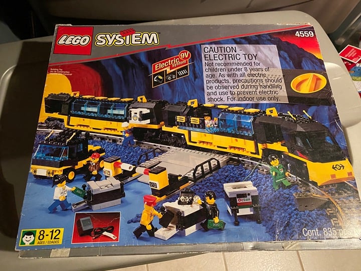 LEGO train set