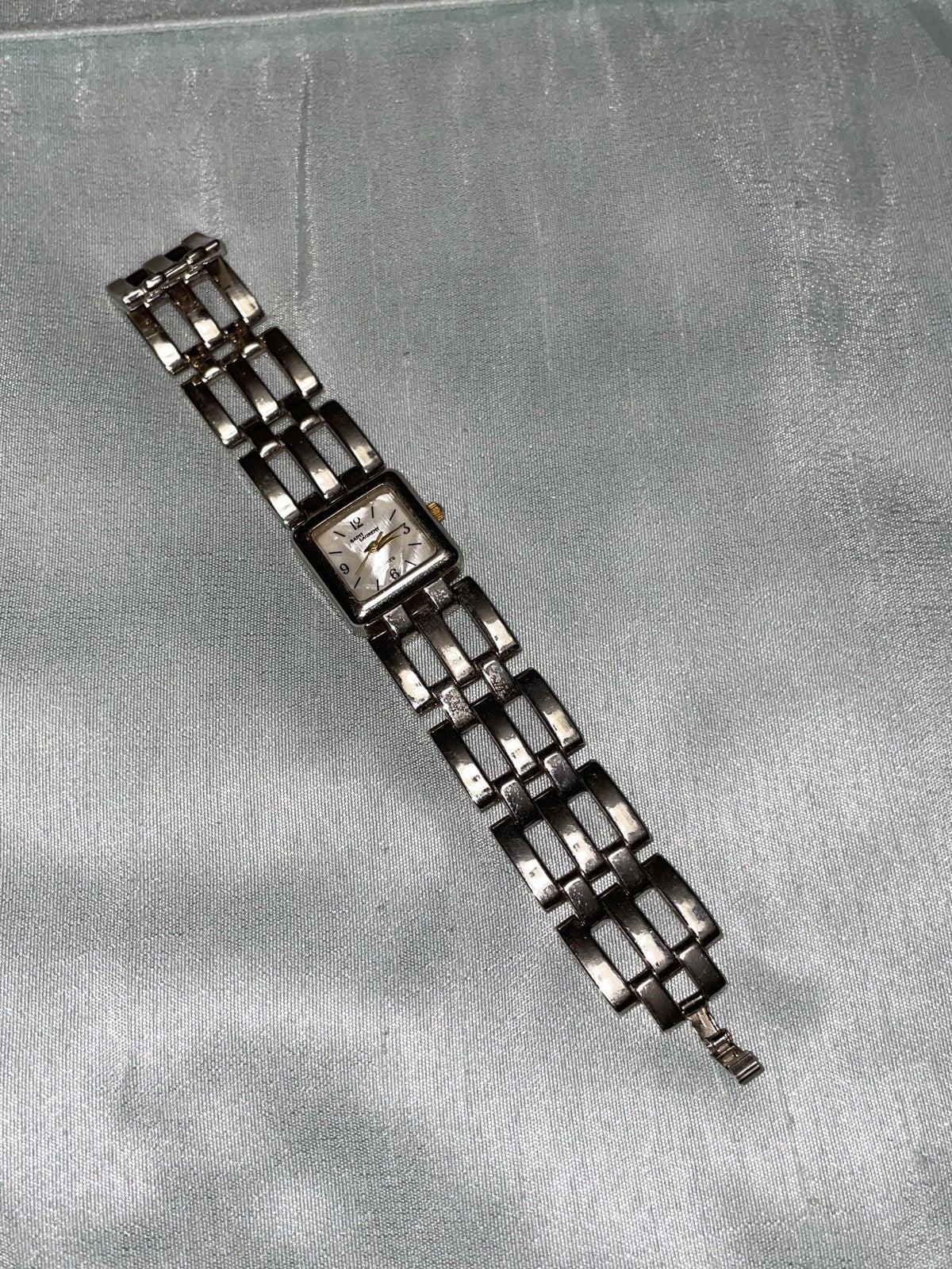 Vintage Saint Laurent Strap Chain watch with Stainless Band Swiss movement