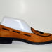 SALVATORE FERRAGAMO Belgian Loafer Suede Leather 7 ITALY Shoes w/ tassle