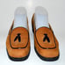 SALVATORE FERRAGAMO Belgian Loafer Suede Leather 7 ITALY Shoes w/ tassle