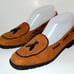 SALVATORE FERRAGAMO Belgian Loafer Suede Leather 7 ITALY Shoes w/ tassle