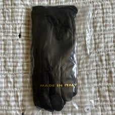 Italian leather gloves from Italy