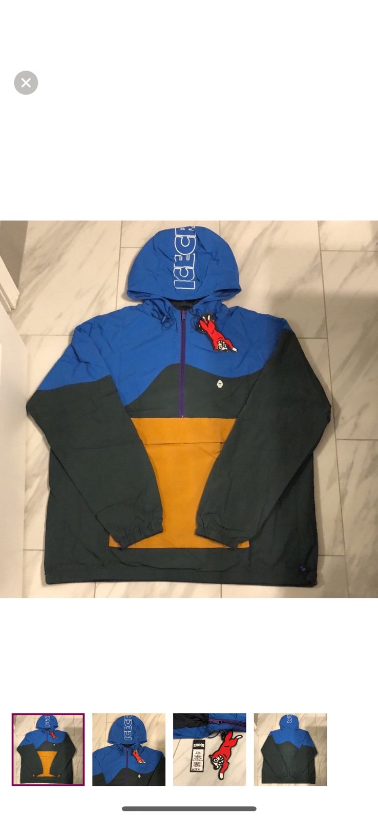 Men’s Billionaire Boys Club Ice Cream Windbreaker Jacket