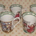 Queen's China Birthday Week Cups/set of 7