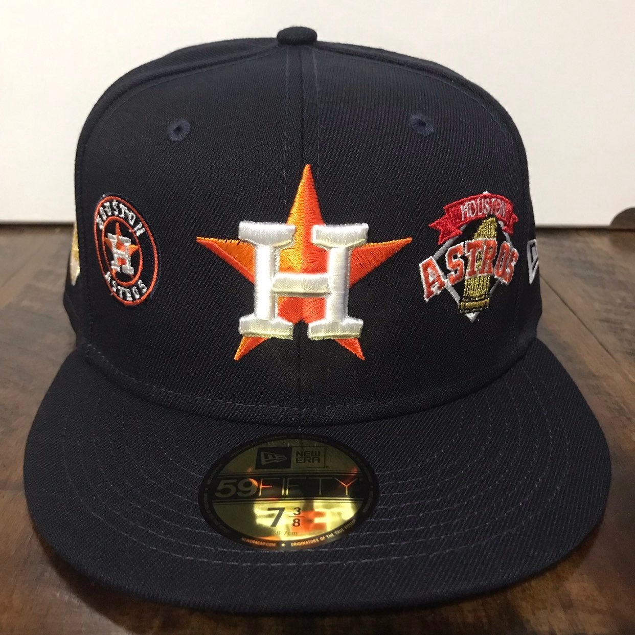 Houston Astros Call Out New Era 59FIFTY Hat Cap Size 7 3/8