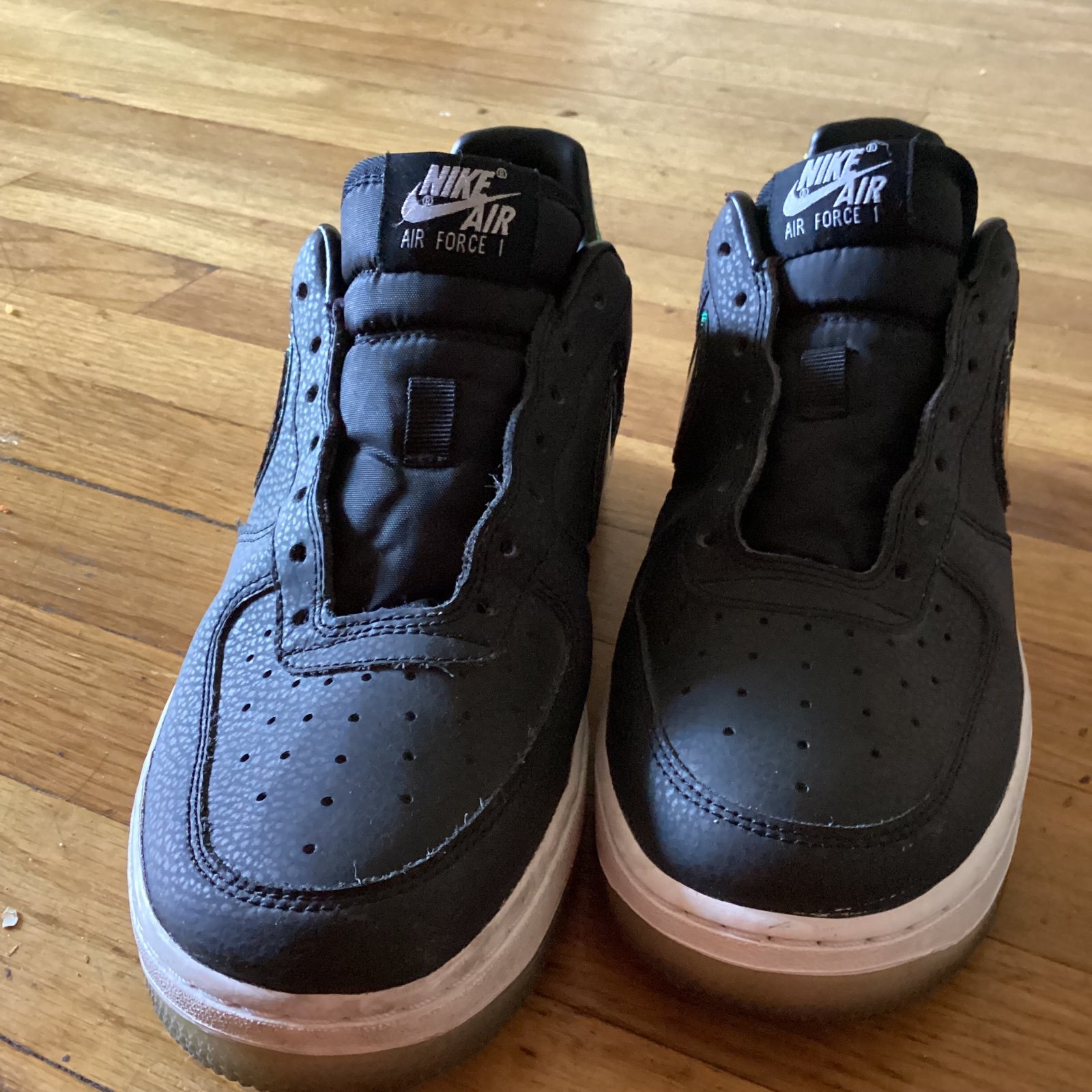 WOMNS AIR FORCE 1 '07 PRM 'BLACK PURE PLATINUM