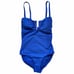 144 Sea Level Women's Spinnaker Royal Blue U-Bar Bandeau One-Piece Swimsuit 4