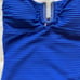 144 Sea Level Women's Spinnaker Royal Blue U-Bar Bandeau One-Piece Swimsuit 4