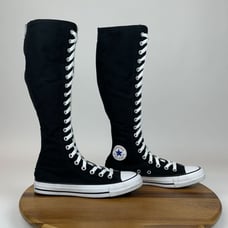 Womens Converse All Star XXHi High Top Black Casual Lace Up Sneakers Size 6 M