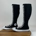 Womens Converse All Star XXHi High Top Black Casual Lace Up Sneakers Size 6 M
