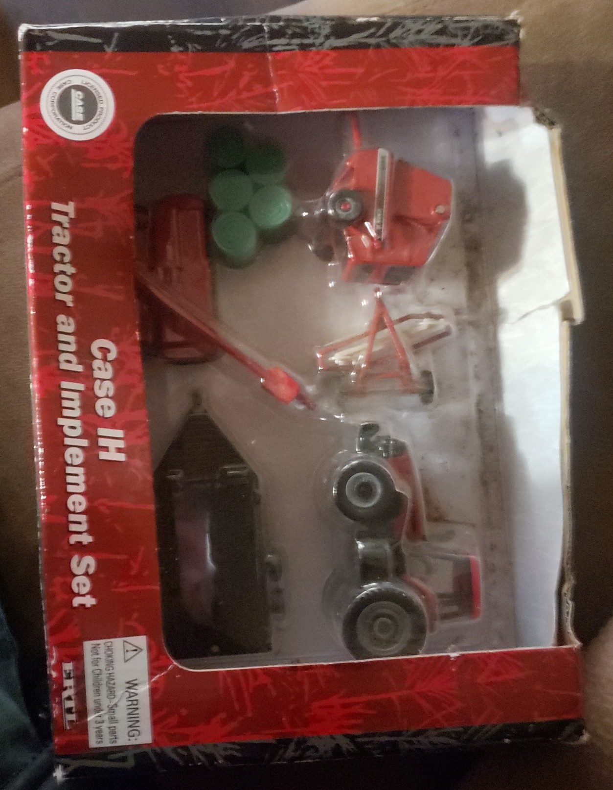 Case ih tractor and implement set