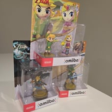 The legend of Zelda Link amiibo lot