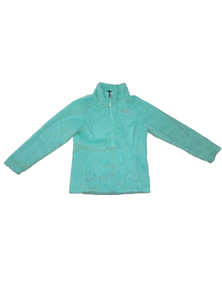 Girls The North Face Laurel Fleece Lined Jacket L (14/16) Green Aqua