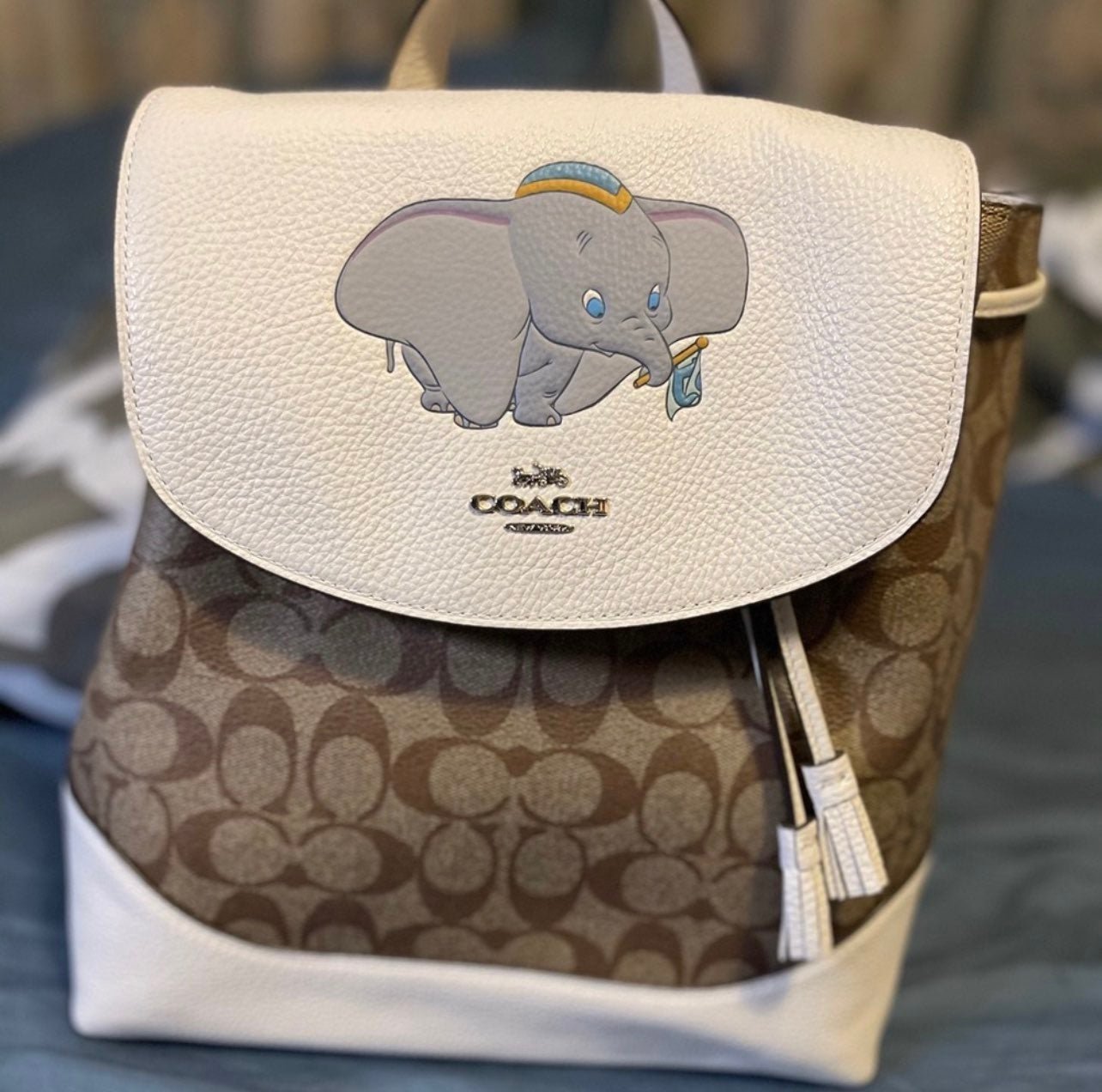 Disney Dumbo the Elephant Jeweled Bag Charm - Seven Season