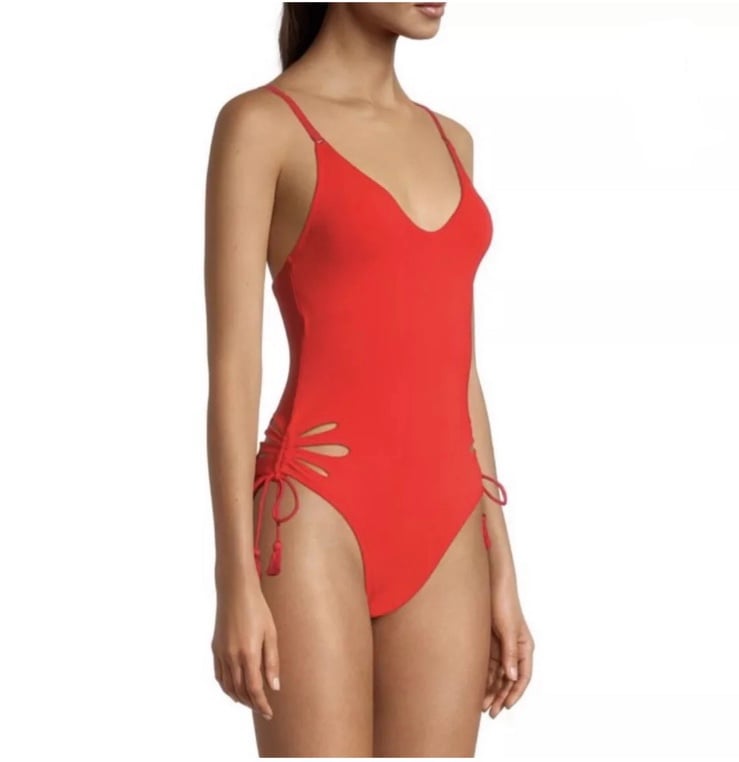 New Robin Piccone Ava One Piece Swimsuit