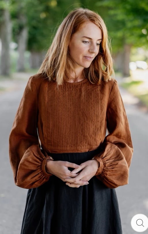 Son de Flor: Scarlet Shirt- XXS