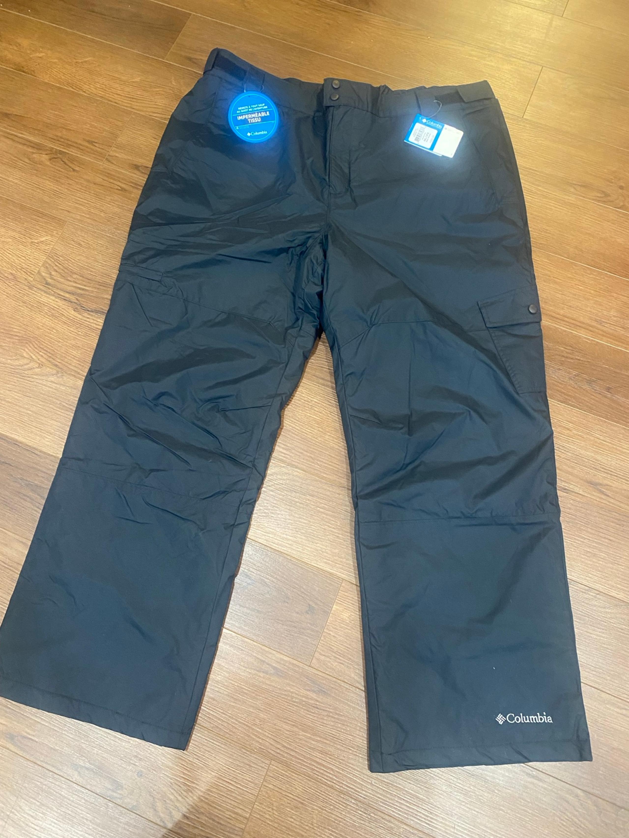 Columbia Snow Gun Pant - Men’s XXL ( 2XL ) - Black - Adult Snowpants