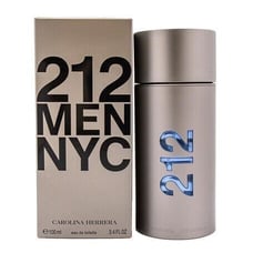 212 MEN NYC by Carolina Herrera 3.4 oz EDT Cologne for Men New In Box