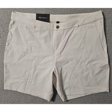 Lululemon Commission Short Classic 7 Men's Sz 38 White Golf Chino Ventlight NWT