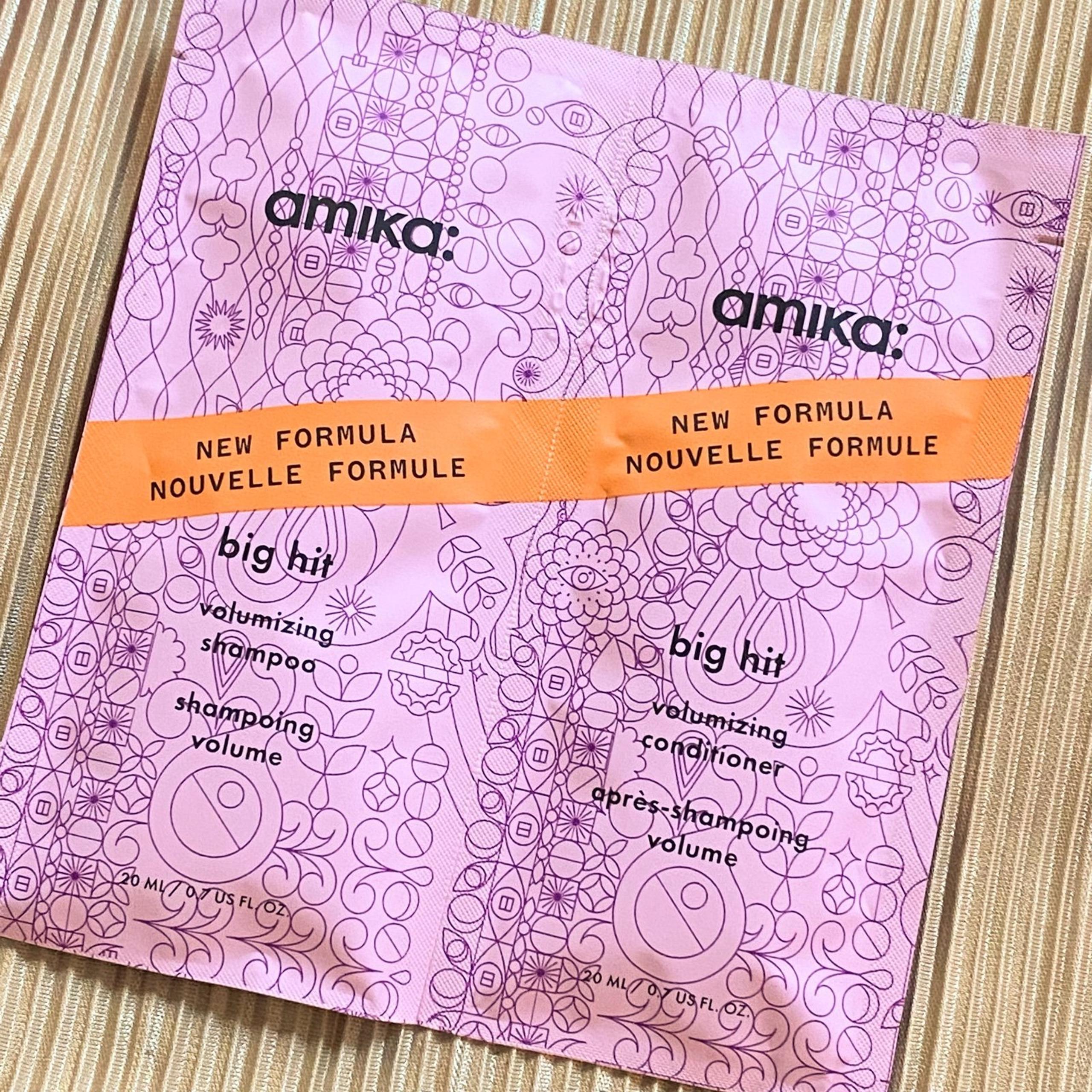 AMIKA BIG HIT SHAMPOO CONDITIONER PACKETS