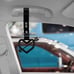 NEW 2PCS ARROW LOVE HEART BLACK JDM TSURIKAWA RING BLACK Handle Strap Drift