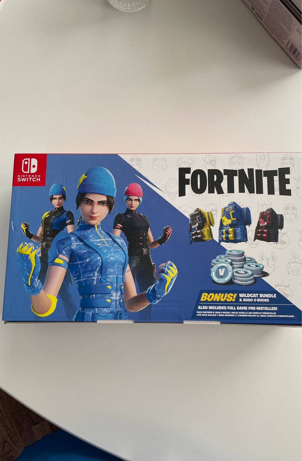 Nintendo Switch Fortnite Wildcat Bundle WITHOUT CODE