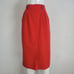 Vintage 80's Inex Red Midi Skirt