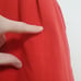 Vintage 80's Inex Red Midi Skirt